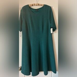 Lane Bryant Teal Midi Dress